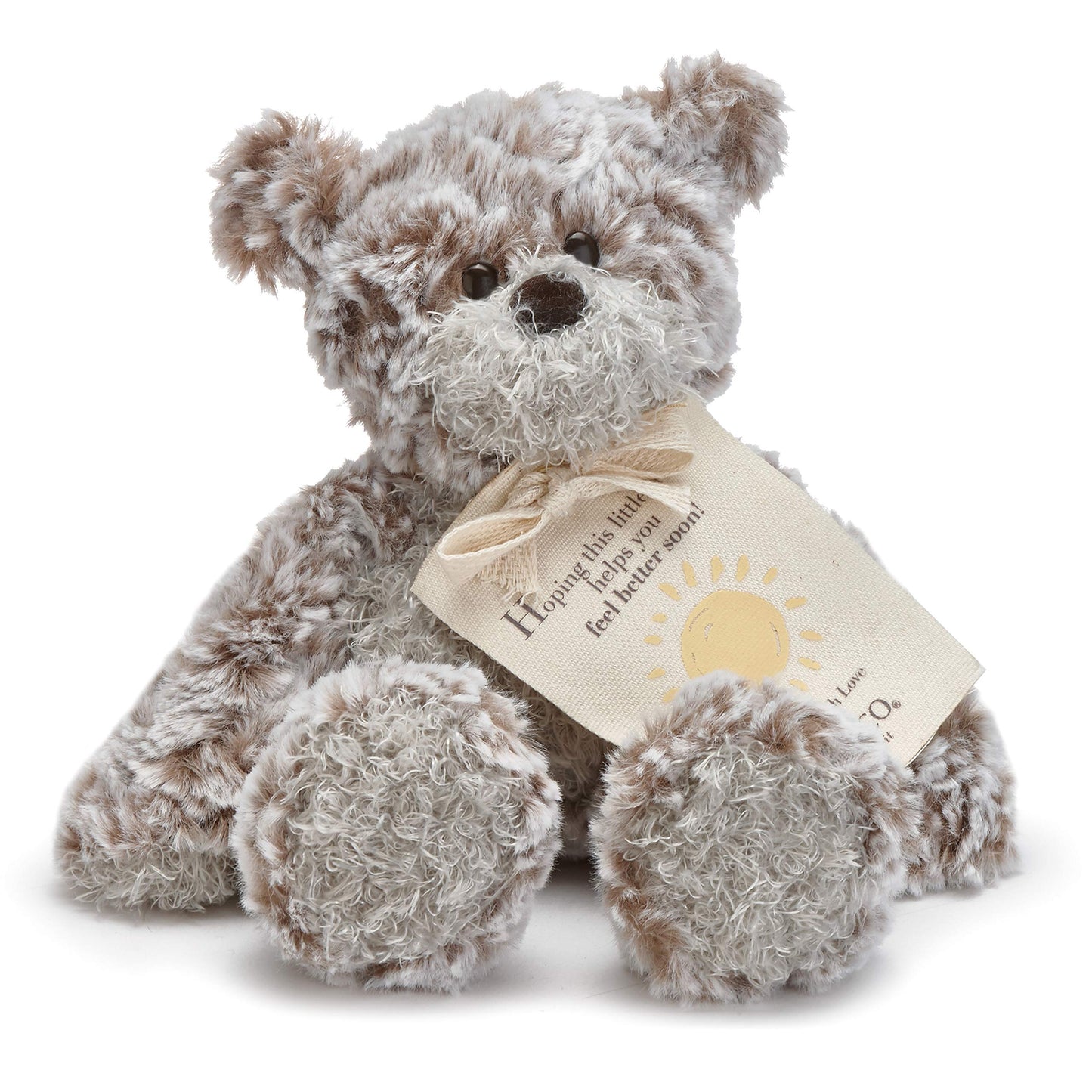 Demdaco Feel Better Mini Giving Bear Children'S Plush Stuffed Animal Toy