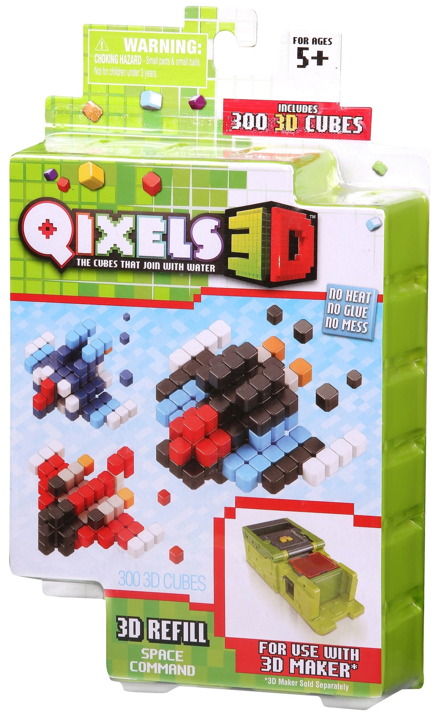 Qixels 3D Refill - Space Command