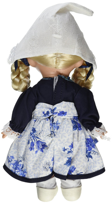 The Doll Maker 9" Precious Moments Doll, Elin - Vinyl, Holland Children of The World, Model 2183, One Color