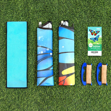 Butterfly Kite For Kids & Adults Easy To Fly, 55'' X 28'' Large Single Line Kites For The Beach, Easy Flying Kite Comes With 300