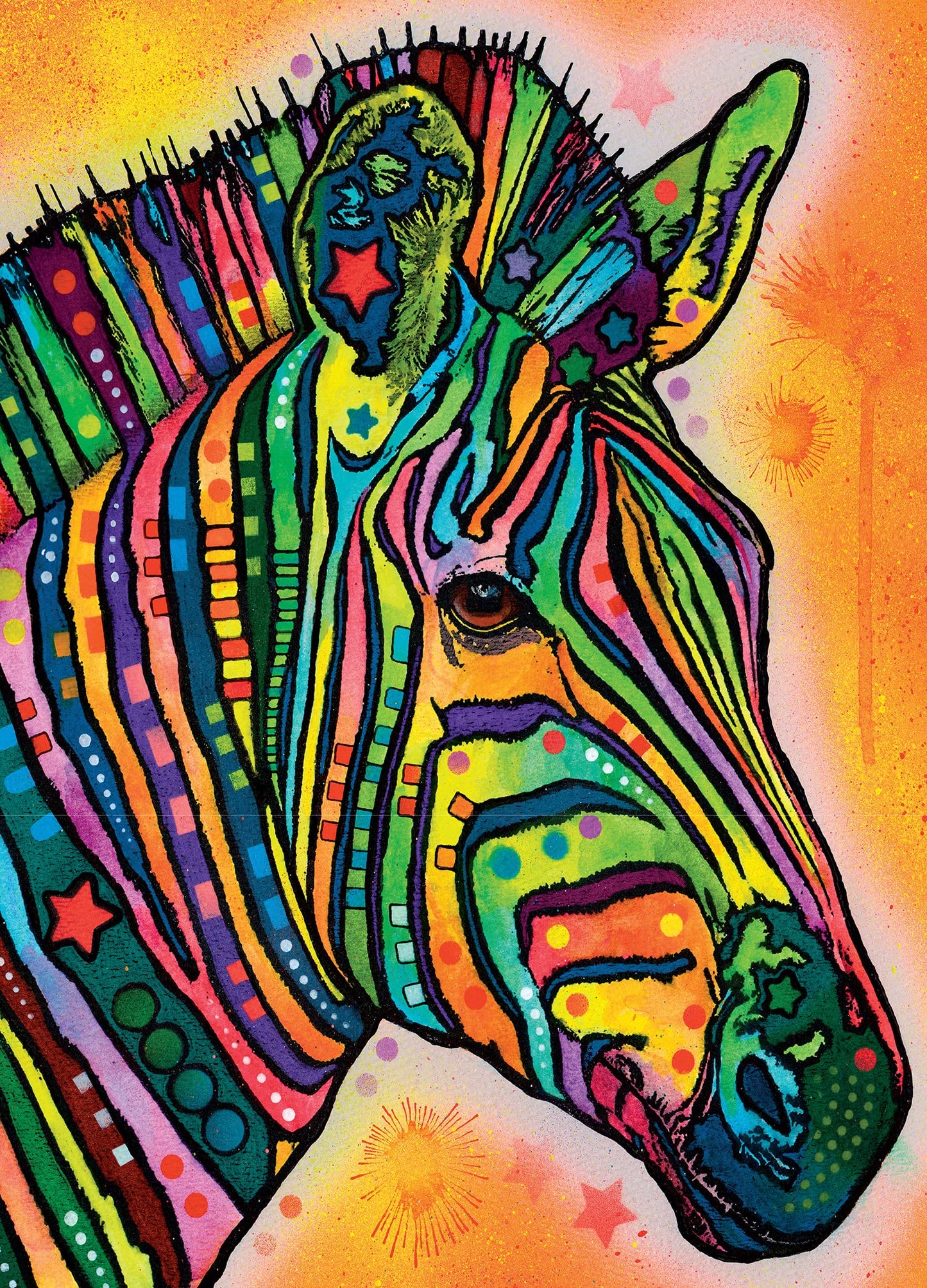 MasterPieces 1000 Piece Jigsaw Puzzle for Adults, Family, Or Youth - Stripes Mccalister - 19.25x26.75