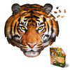 Madd Capp Puzzles - I Am Tiger - 550 Pieces - Animal Shapes Jigsaw Puzzle