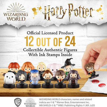 Self-Inking Harry Potter Stampers, Set of 12 - Harry Potter Gifts, Collectables, Party Decor, Cake Toppers - Lucius Malfoy, Herm
