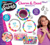 Shimmer 'N Sparkle Charm & Bead Bracelet Maker By Cra-Z-Art - Diy Beaded Charm Friendship Bracelet Making Kit