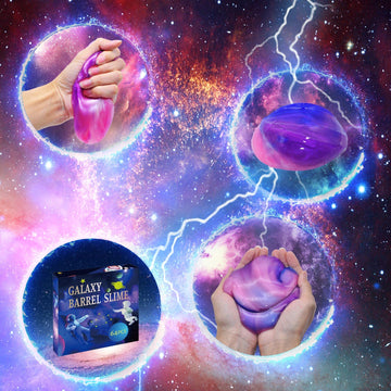 Zonfrto 64 Packs Galaxy Putty Slime, Party Favor For Kids Girls & Boys, Adults, Non Sticky, Unscented,Stress & Anxiety Relief, W