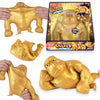 Limited Numbered Series (300 Remain Of 2000 Produced) Orb Golden Funkee Monkee - Big 4.5 Pound Stretchy Monkey - Squishy, Squeez