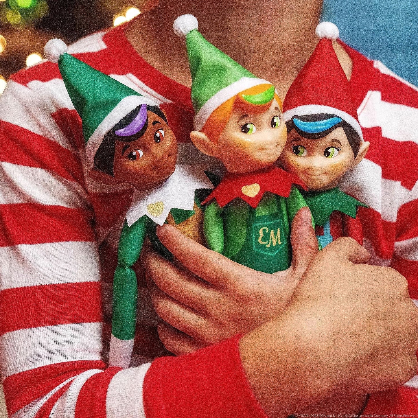 Elf On The Shelf Elf Mates | Christmas Elf | Elf On The Shelf Accessories, Elf On The Shelf Props (Deluxe Chef, Brown Eyes)