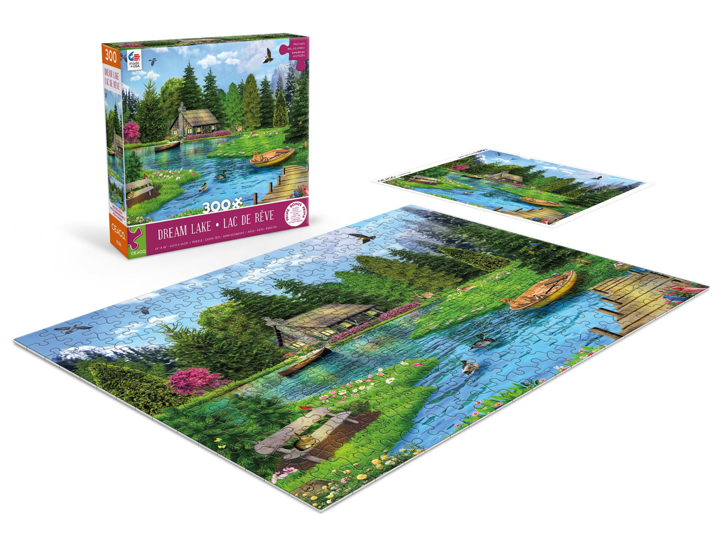 Ceaco - Dream Lake - 300 Piece Jigsaw Puzzle