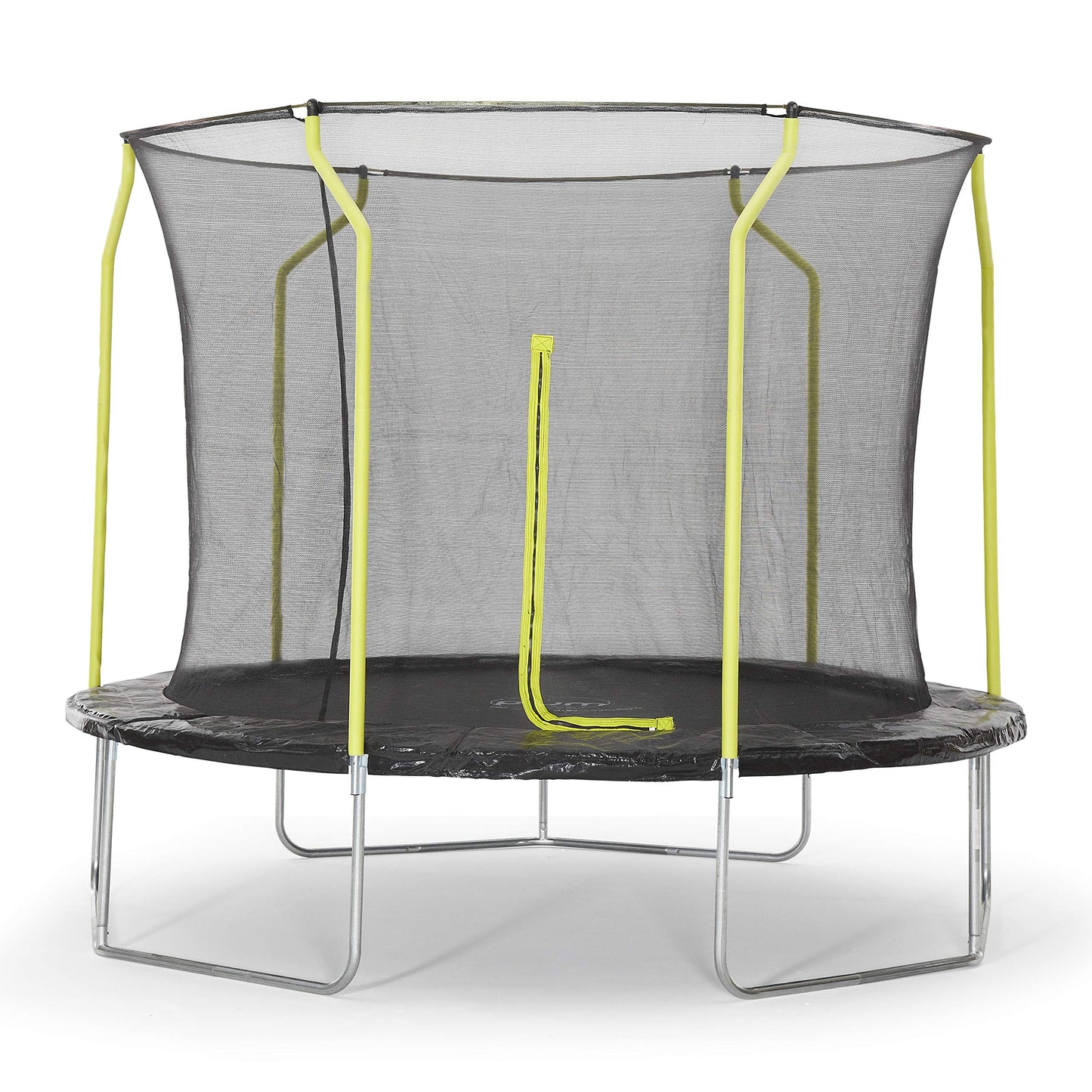 Plum 10 Feet Spring Safe Trampoline With Safety Net For Kids And Adults