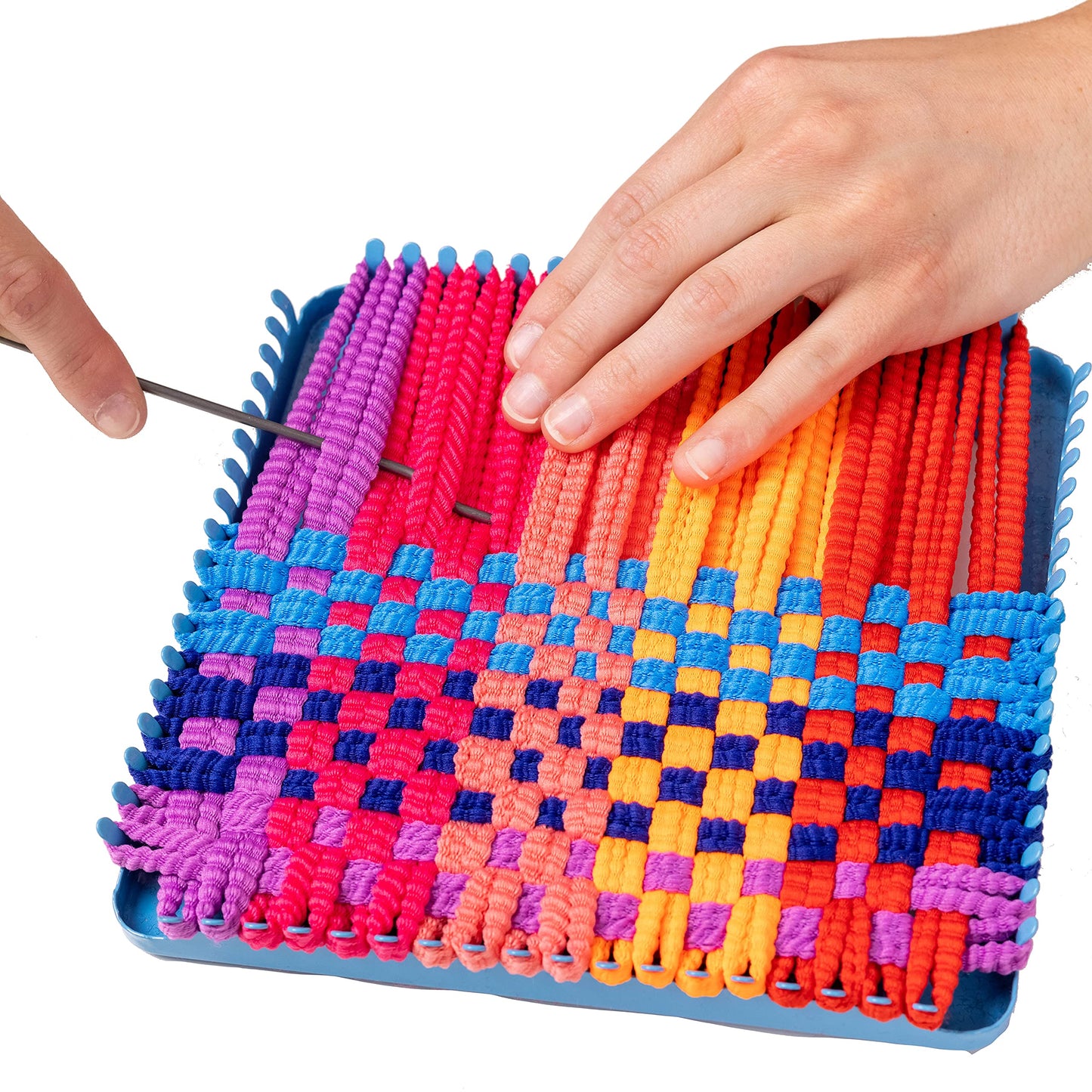Hapinest Potholder Weaving Loom Kit for Kids, Arts and Crafts, Ages 6-12, Metal, Model H4716