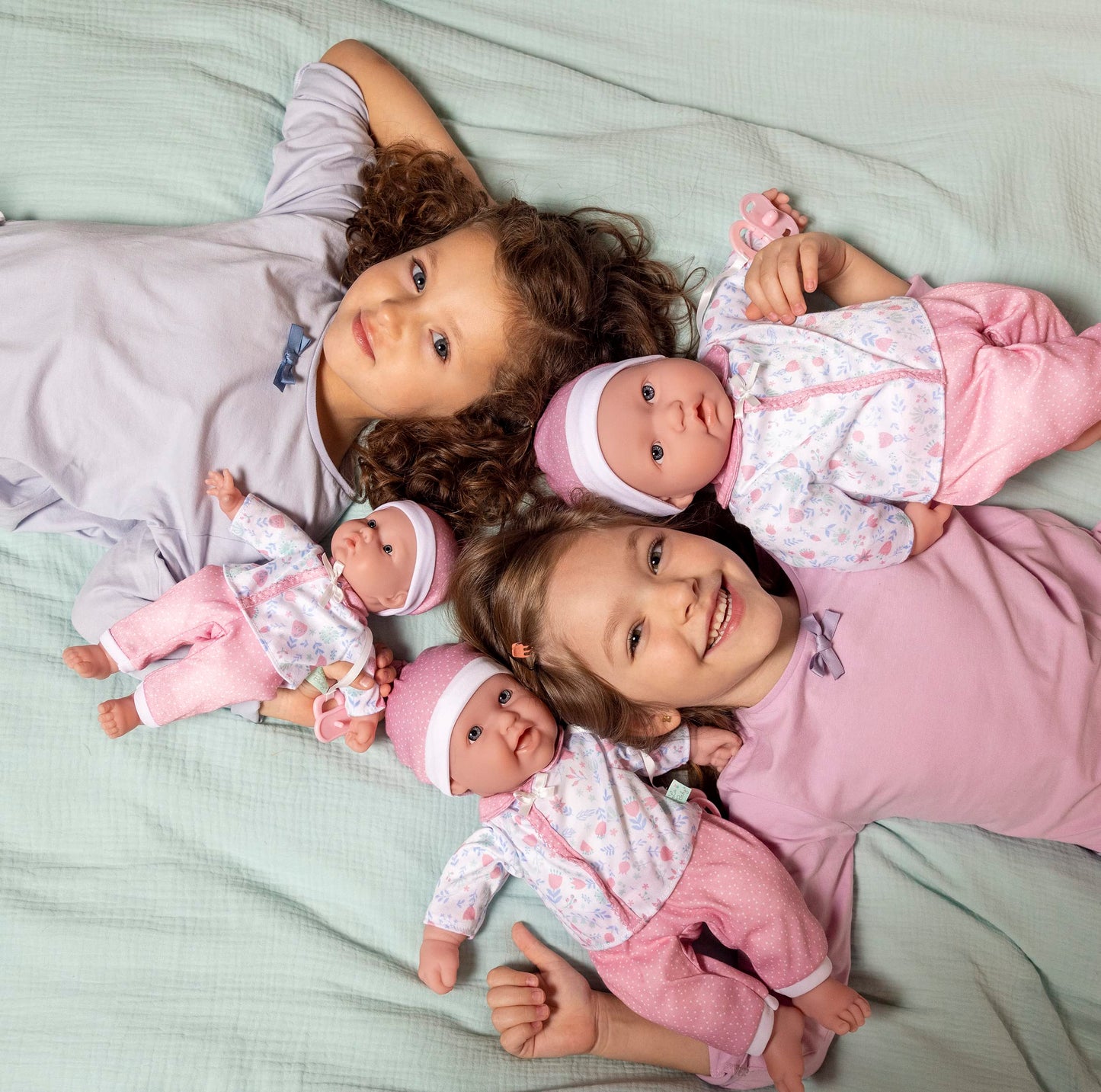 Jc Toys La Baby Caucasian 16-Inch Small Soft Body Baby Doll La Baby | Washable |Removable Pink Floral Outfit W/Hat, Pacifier & Magic Bottle | For Children 12 Months +