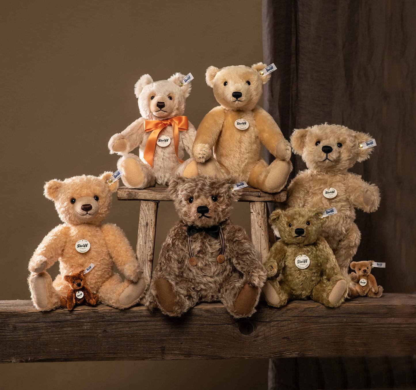 Steiff Classic 1920 Teddy Bear 10 - Made of the Finest Mohair For mature-themed Collectors