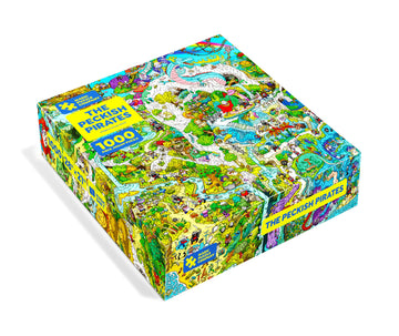 The Peckish Pirates 1000-Piece Jigsaw Puzzle by Magic Puzzle Company - Series Four, Multicolor Adventure for Puzzle Enthusiasts