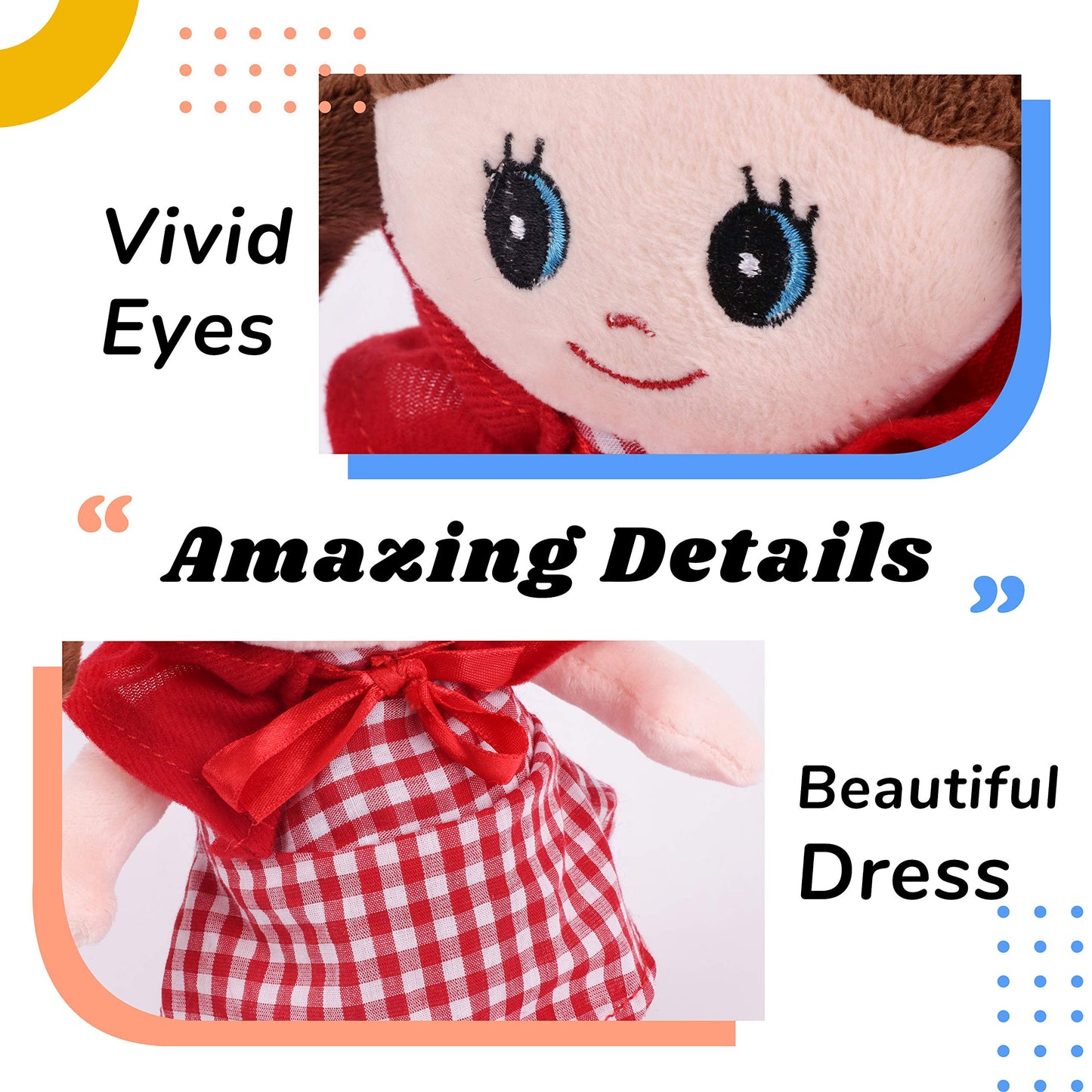 Hopearl Talking Singing Doll Repeats What You Say Walking Electric Interactive Animated Toy Speaking Plush Buddy Gift For Toddle