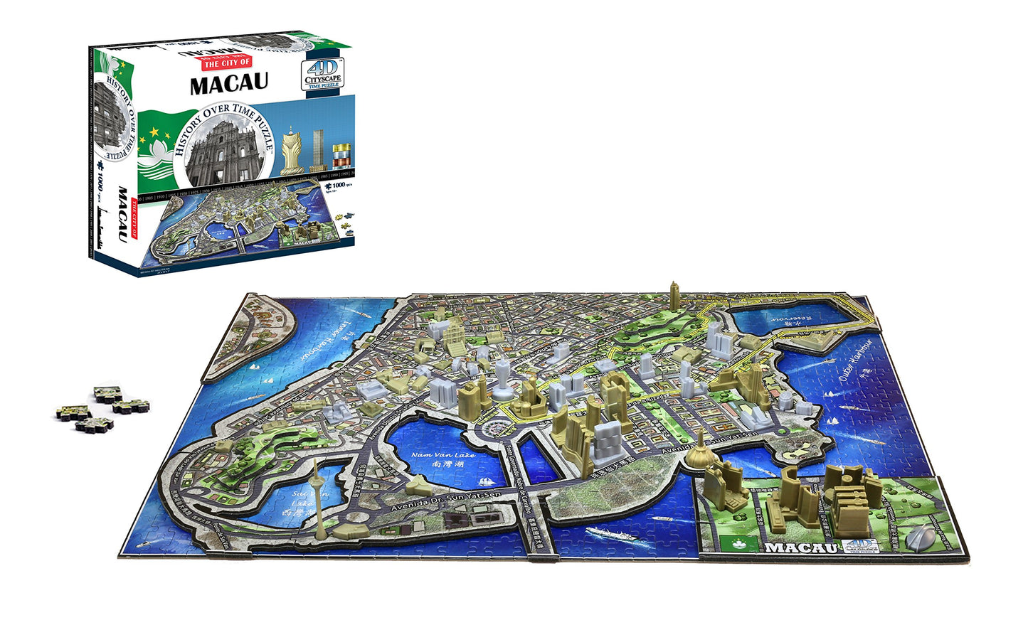 4D Cityscape 4D Macau China Puzzle