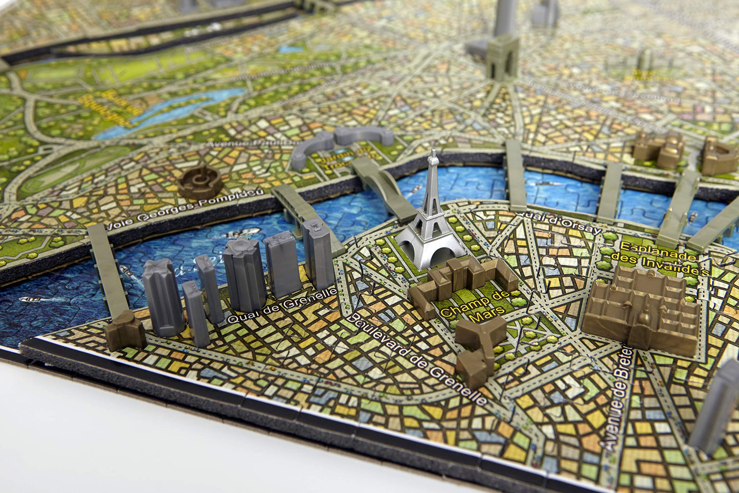 4D Cityscape Paris Time Puzzle