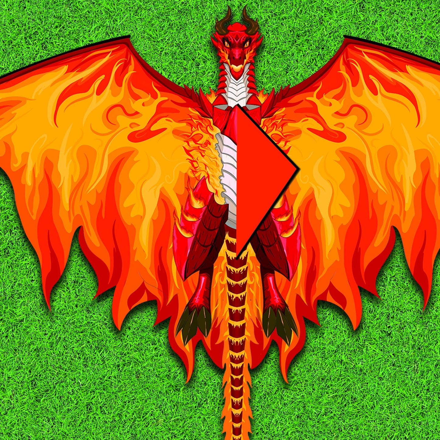 Dragon Kite For Adults, Kites For Kids Ages 4-8 8-12 Easy To Fly, Kids Kites For Boy Girls, Kite For Beginners Beach Trip Park F