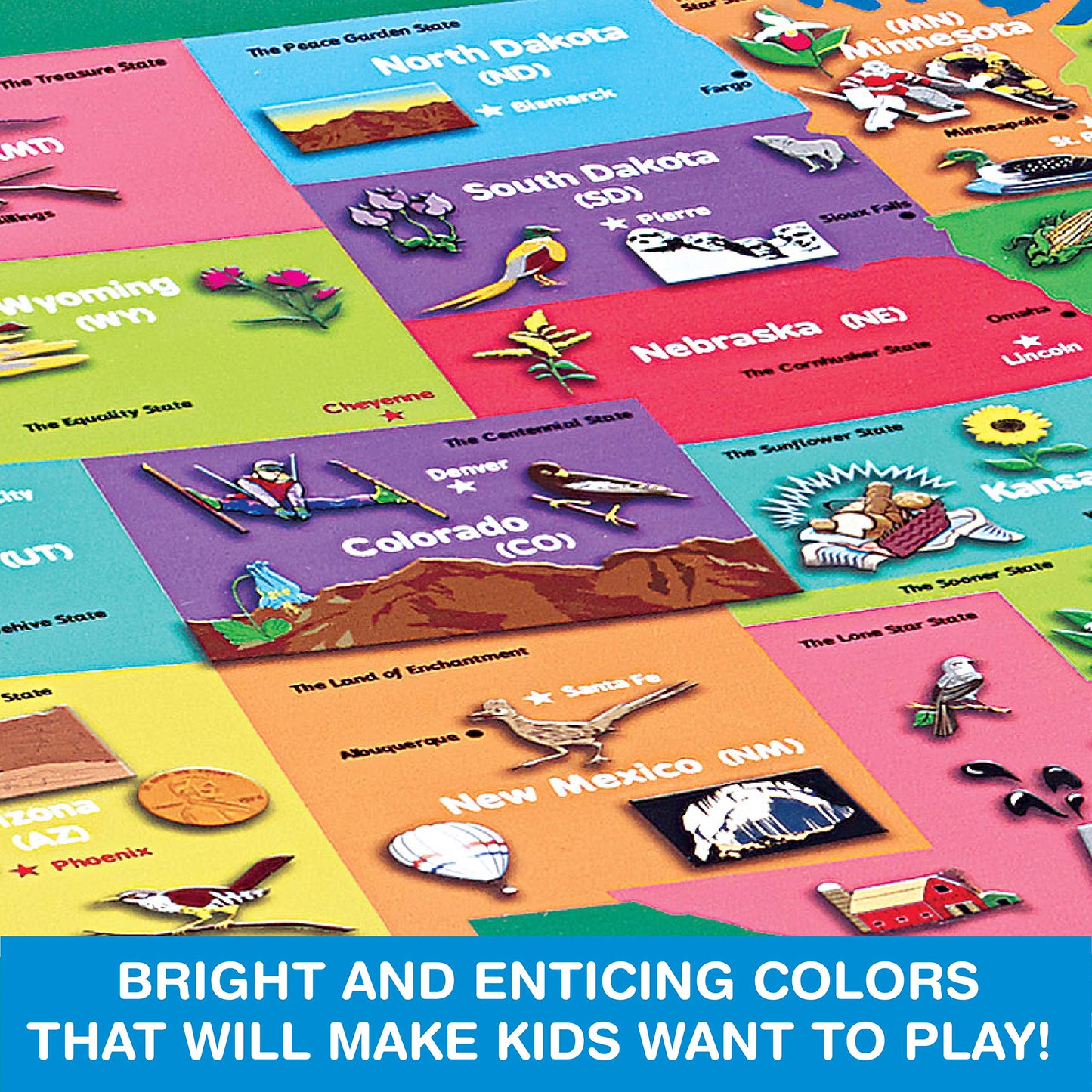 Game Zone Geography Game - Fun Educational Learning for Ages 7+, Medium Size, Multi-Color, Model P20026