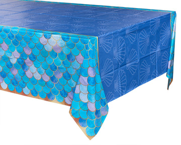 American Greetings Mermaid Party Supplies, Plastic Table Covers (3-Count)