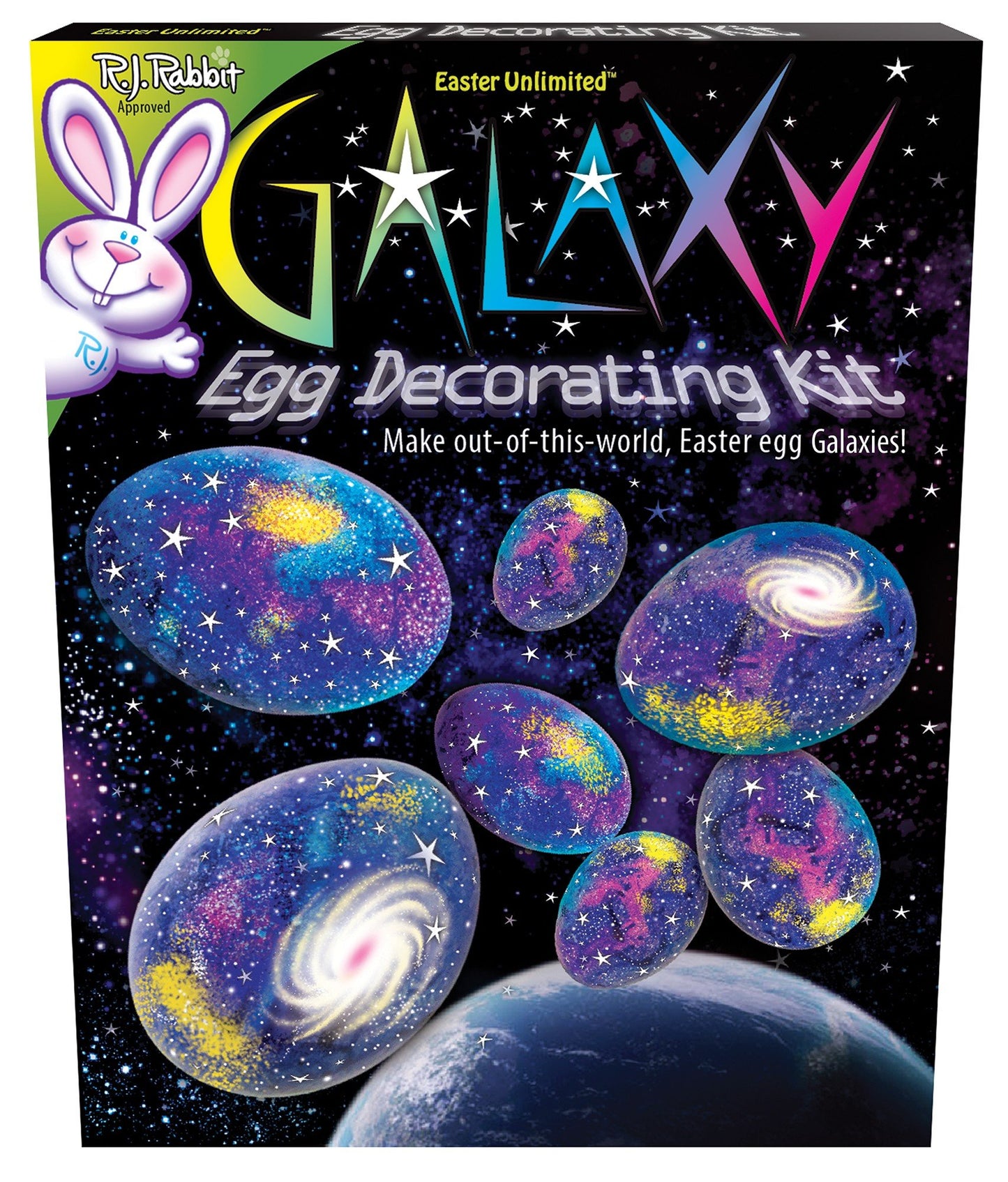 Fun World Kids Big Galaxy Eggs Deco Kit, Multi, Standard