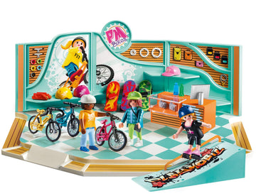 Playmobil Bike & Skate Shop, Multicolor