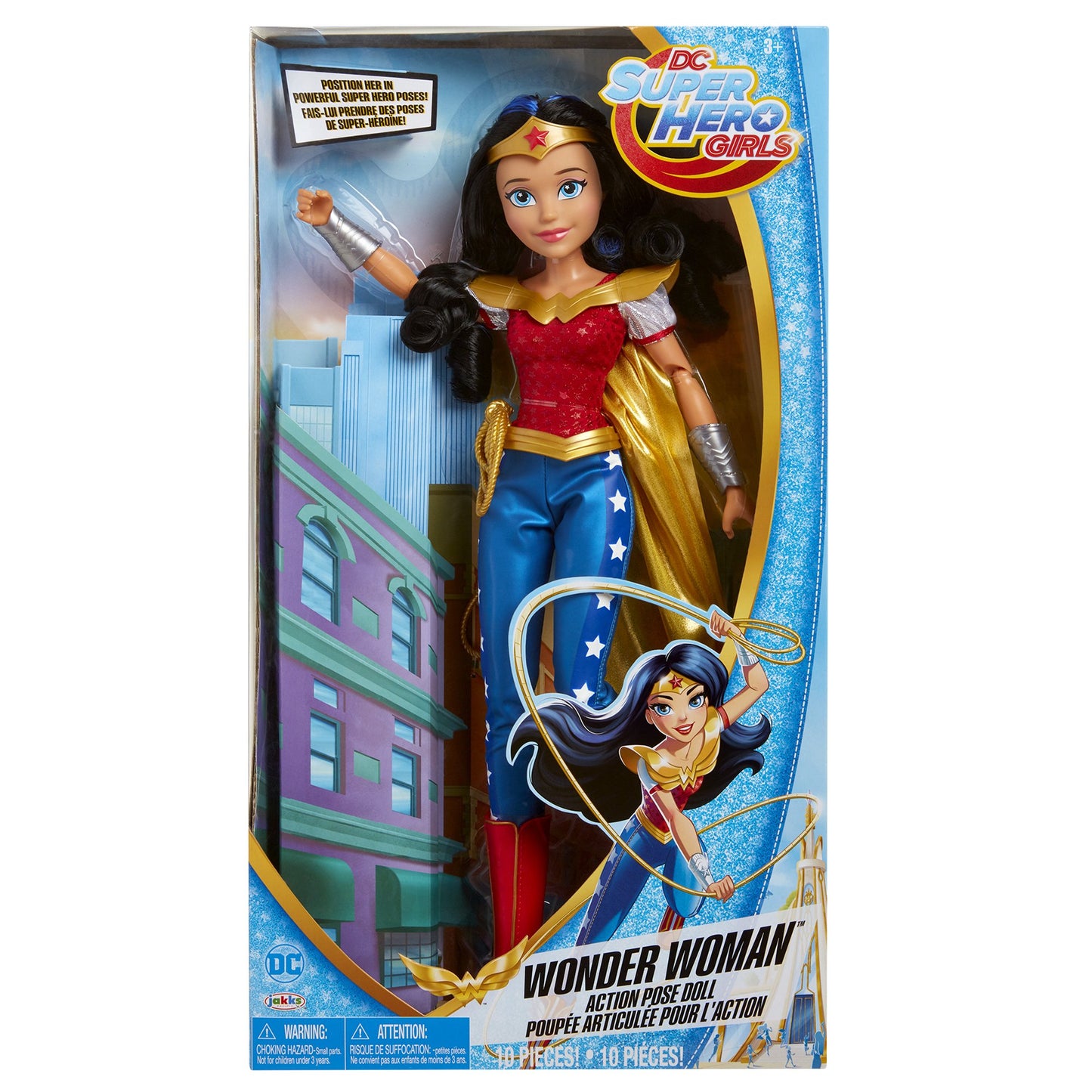 Dc Super Hero Girls Wonder Woman Action Pose Doll