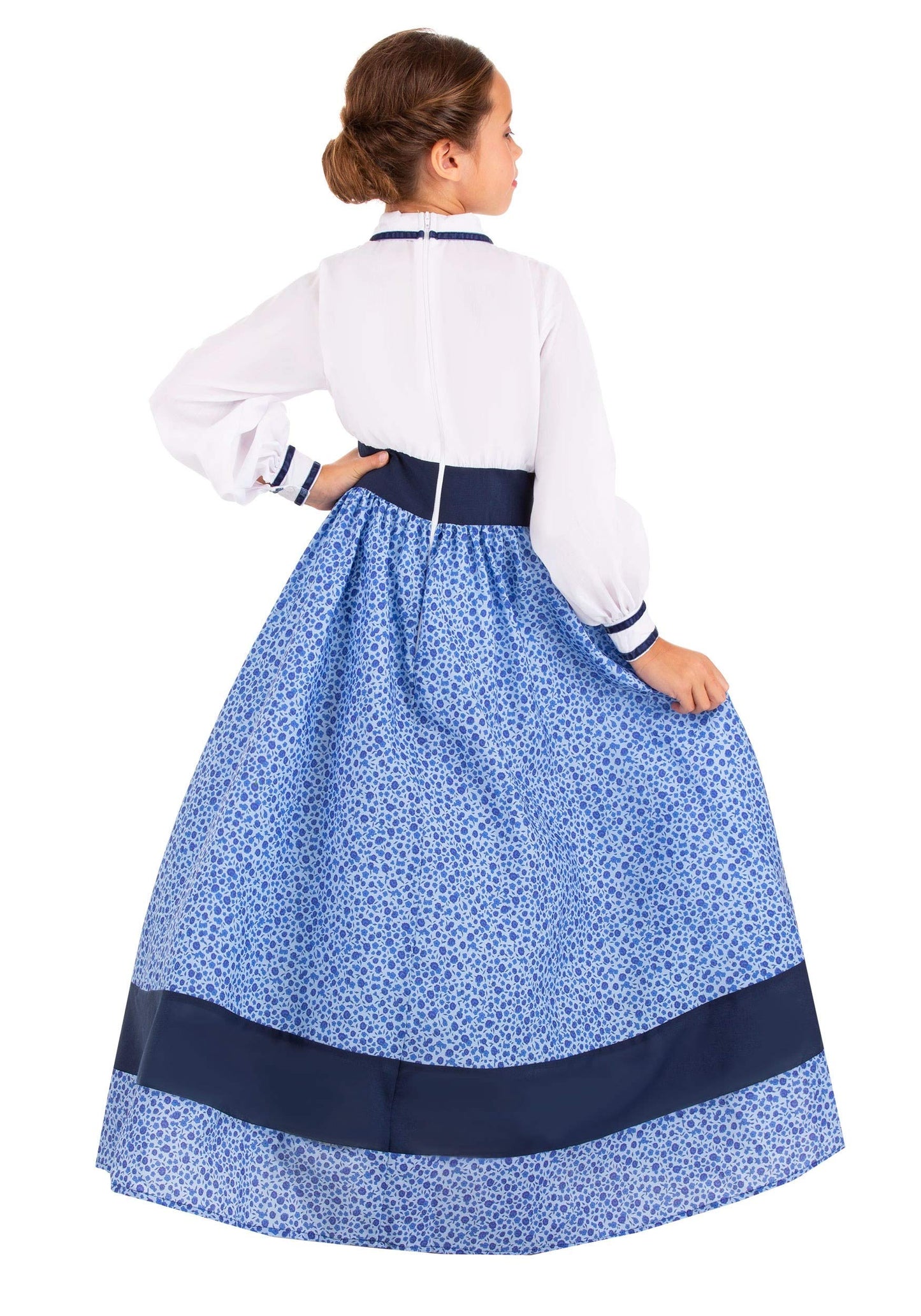Fun Costumes Girl'S Prairie Dress With Cameo, Wild West Outfit For Halloween Parties And Dress Up Fun