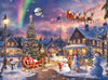 Nattork Jigsaw Puzzle 1000 Pieces for mature-themeds Christmas Snowy Night Challenging mature-themed Puzzles for Christmas Decor & Gift