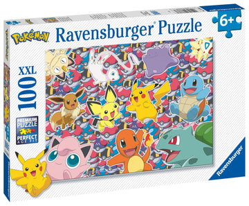 Ravensburger Pokemon Jigsaw Puzzles For Kids Age 6 Years Up - Xxl 100 Pieces - Pikachu Toys