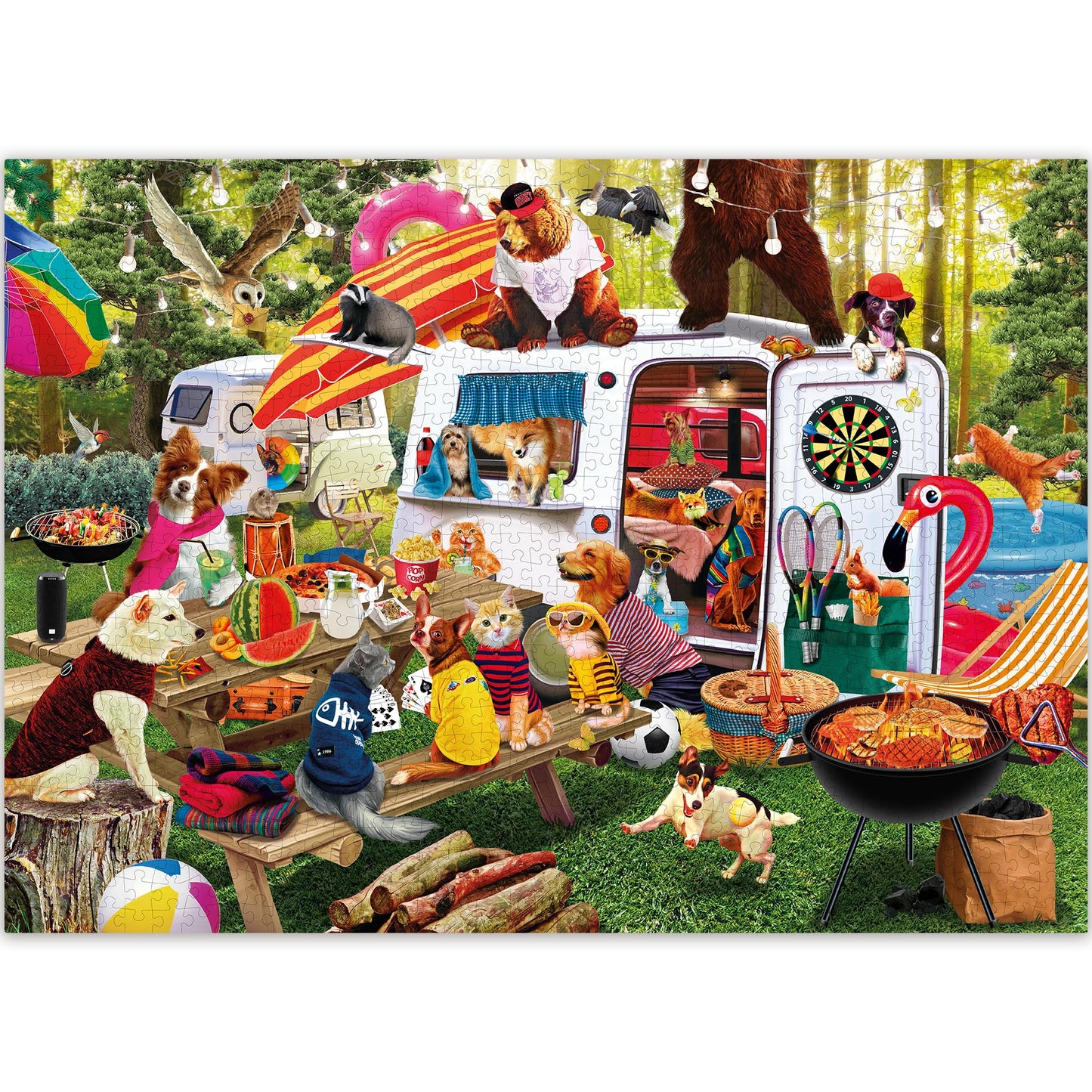 Quokka 1000 Pieces Puzzle For Adults And Up - Jigsaw Puzzles For Men And Women - Funny Animals Activity For Kids Ages 8-12 And U