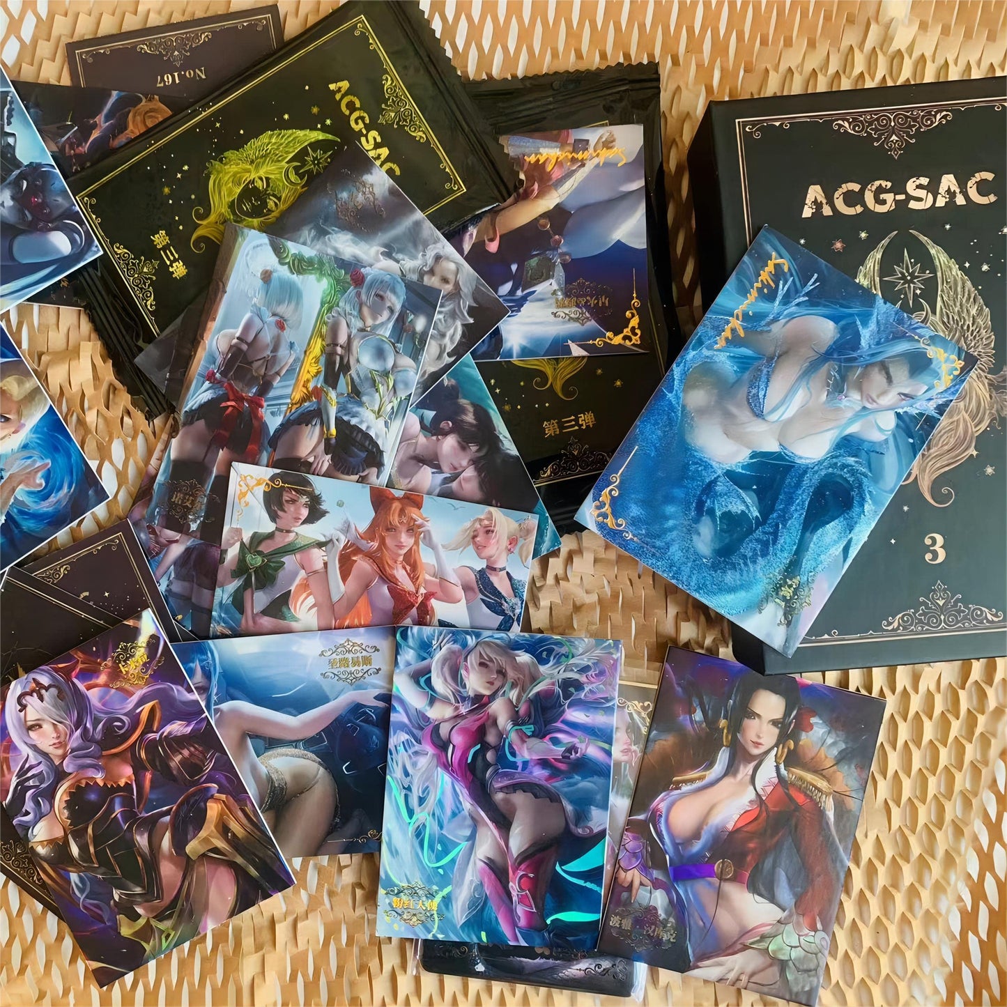 Casacco 30Pcs Goddess Story Tcg Booster Box Anime Girls Trading Cards-High-End Series (Acg-Sac 3)