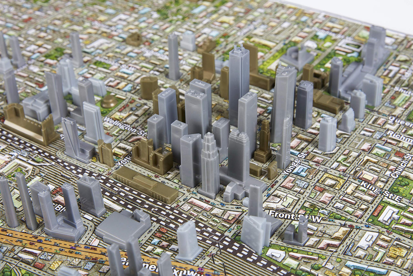 4D Cityscape Toronto, Canada Puzzle