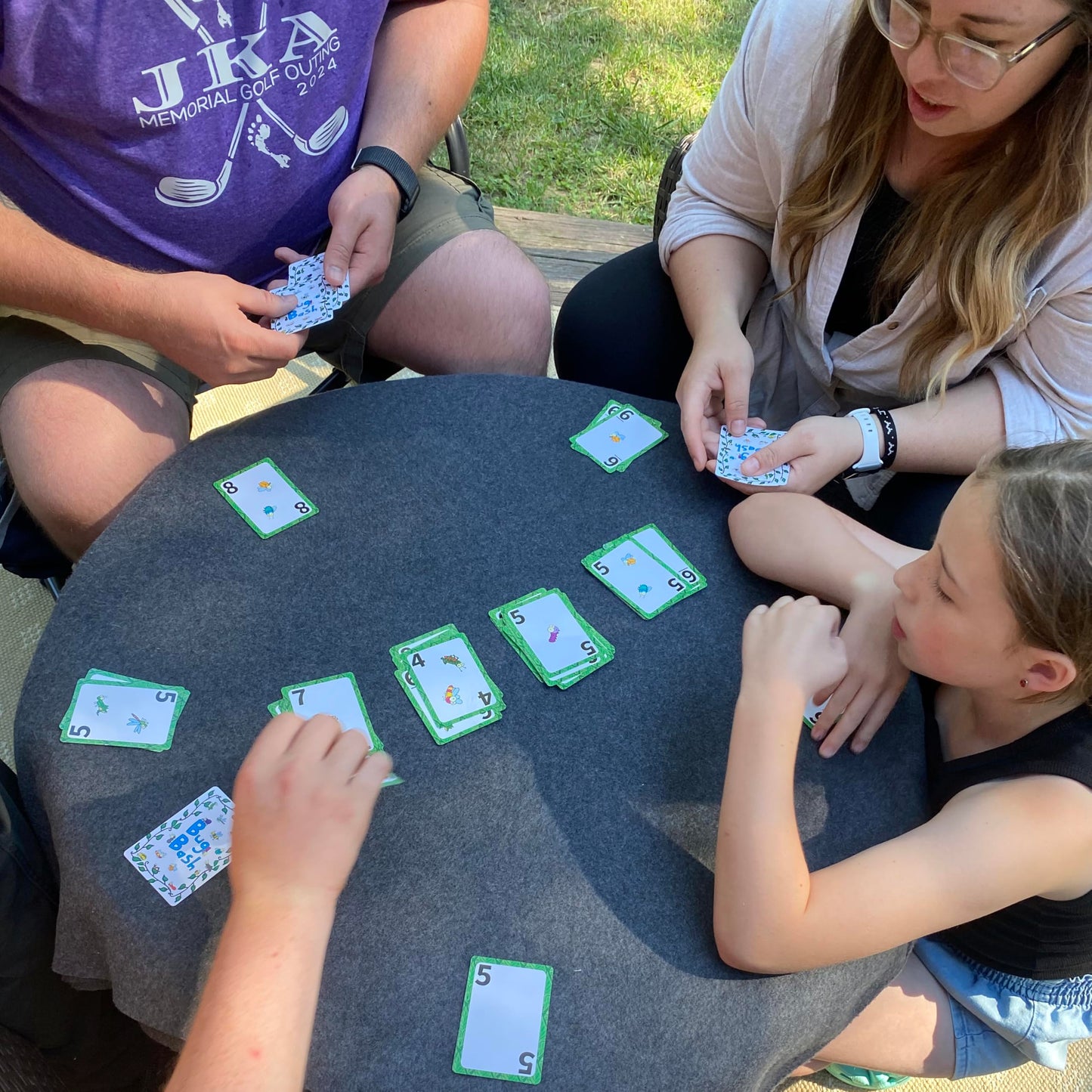 Niche Nation Games Bug Bash A Quick-Counting, Bug-Slapping Numbers Game For Kids 7-12 - Fast, Fun, And Frenetic Kids Card Game -