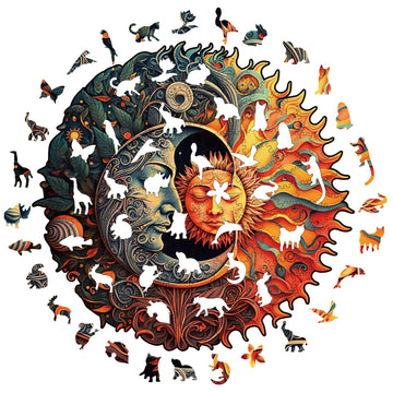 Wooden Puzzles For Adults, 200 Pieces Wood Puzzles, Irregular Animal Shaped Unique Wooden Jigsaw Puzzles, Creative Ghristmas Gift For Teenagers And Adults