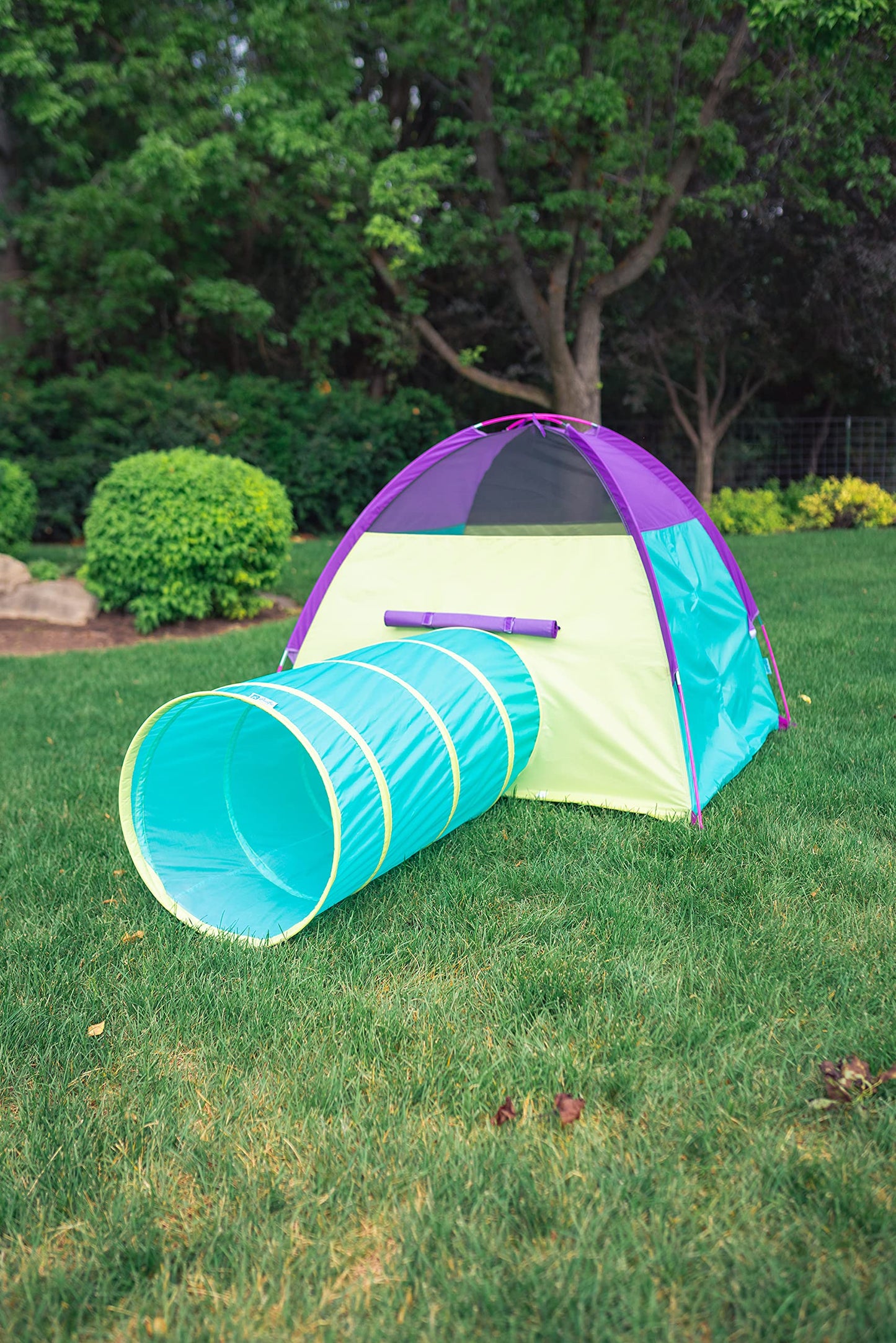 Neon Hide Me Tent And Tunnel Combo - 48 X 48 X 42 Inches