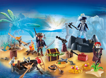 Playmobil Advent Calendar 'Pirate Treasure Island' Playset