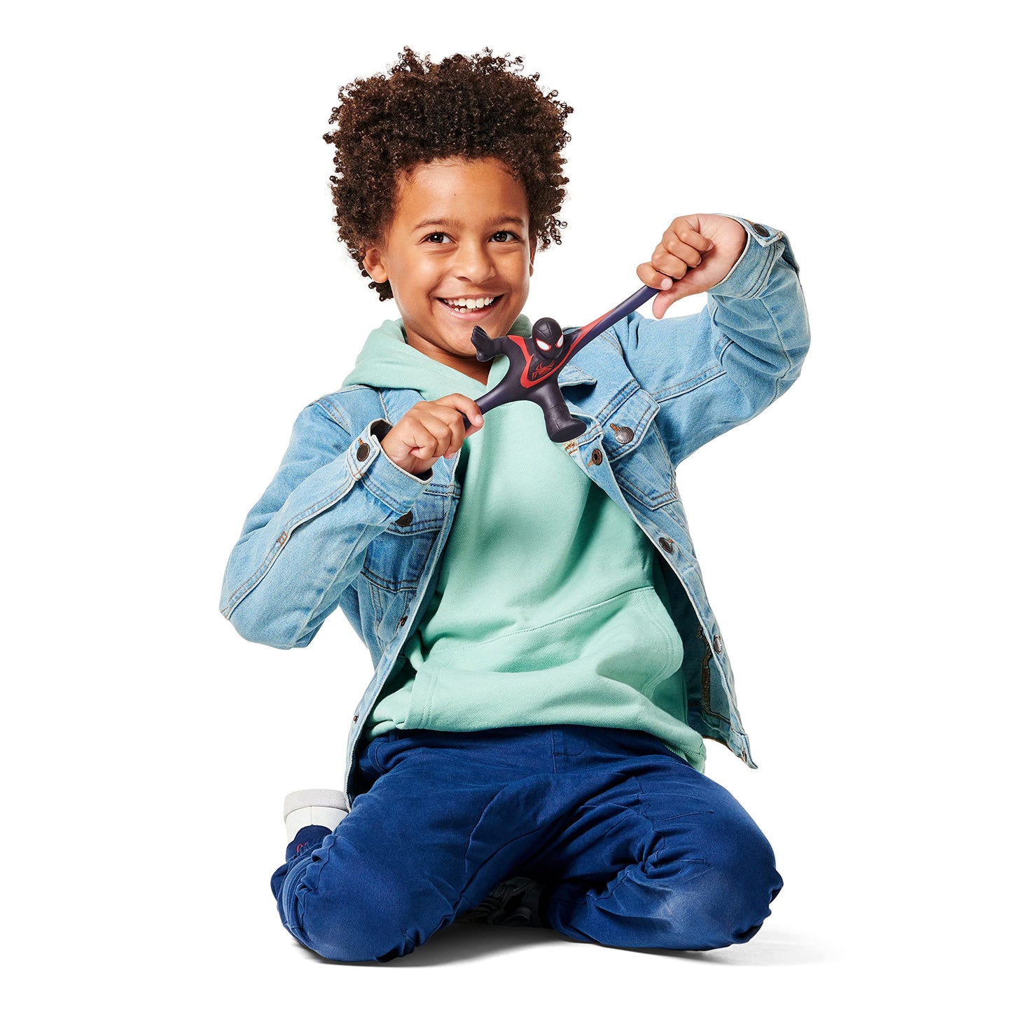 Heroes Of Goo Jit Zu Licensed Marvel S3 Hero Pack - Miles Morales, Multicolor (41201)