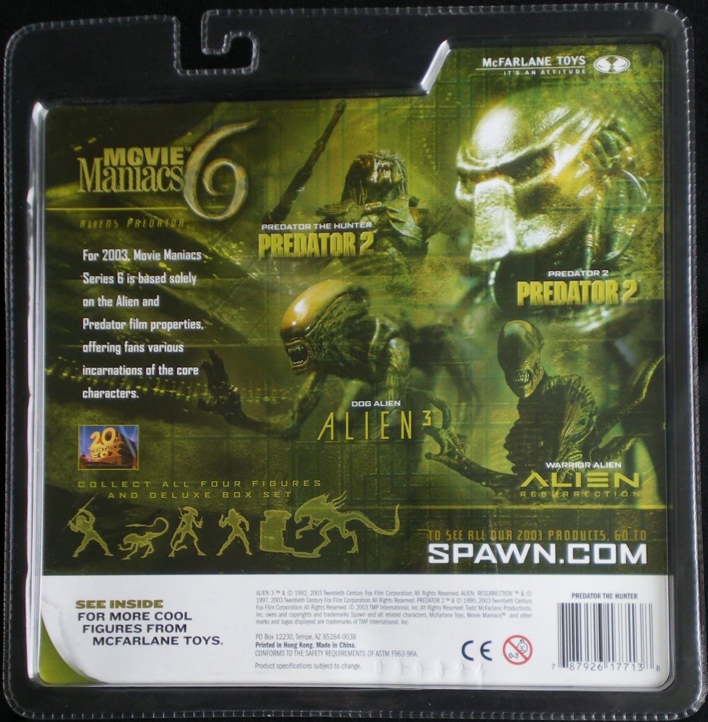Movie Maniacs Vi: Alien And Predator: Predator The Hunter