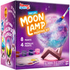 Klever Kits DIY 3D Moon Night Light - Paint Your Own Acrylic Galaxy Lamp, White, Model 60113, Arts and Crafts Kit for Kids