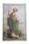 Laminated St. Jude Wallet Protection with Prayer for Finding Job - Proteccin para la Cartera de San Judas Tadeo con Oracion para