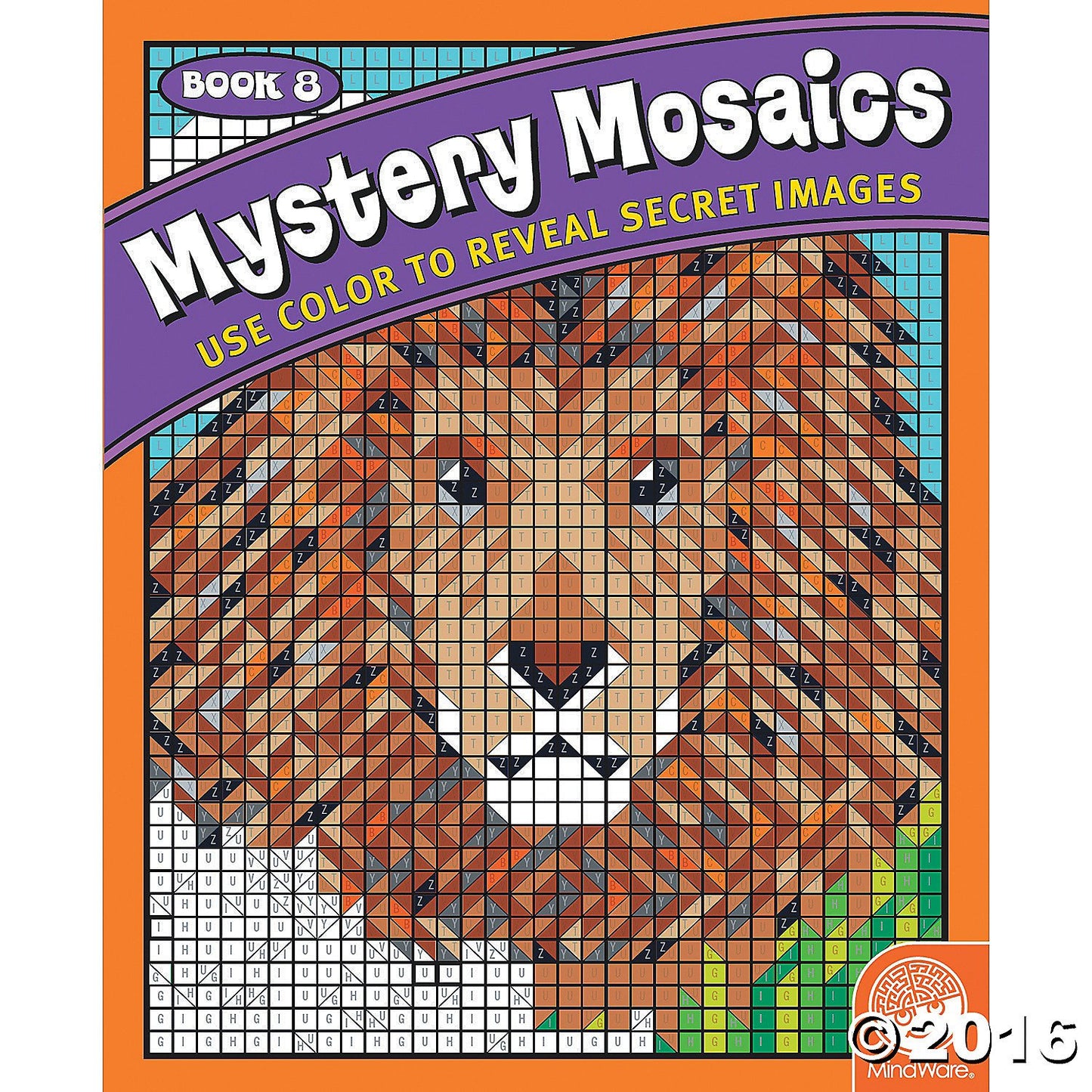 MindWare Color by Number Mystery Mosaics: (Book 8)