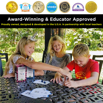 Think Tank Scholar 335 Multiplication & Division Flash Cards - 2 Math Dice (Award Winning) All Facts 0-12 Answer On Back, For Kids In 2Nd, 3Rd, 4Th, 5Th, 6Th Grade Class Or Homeschool - Games & Charts
