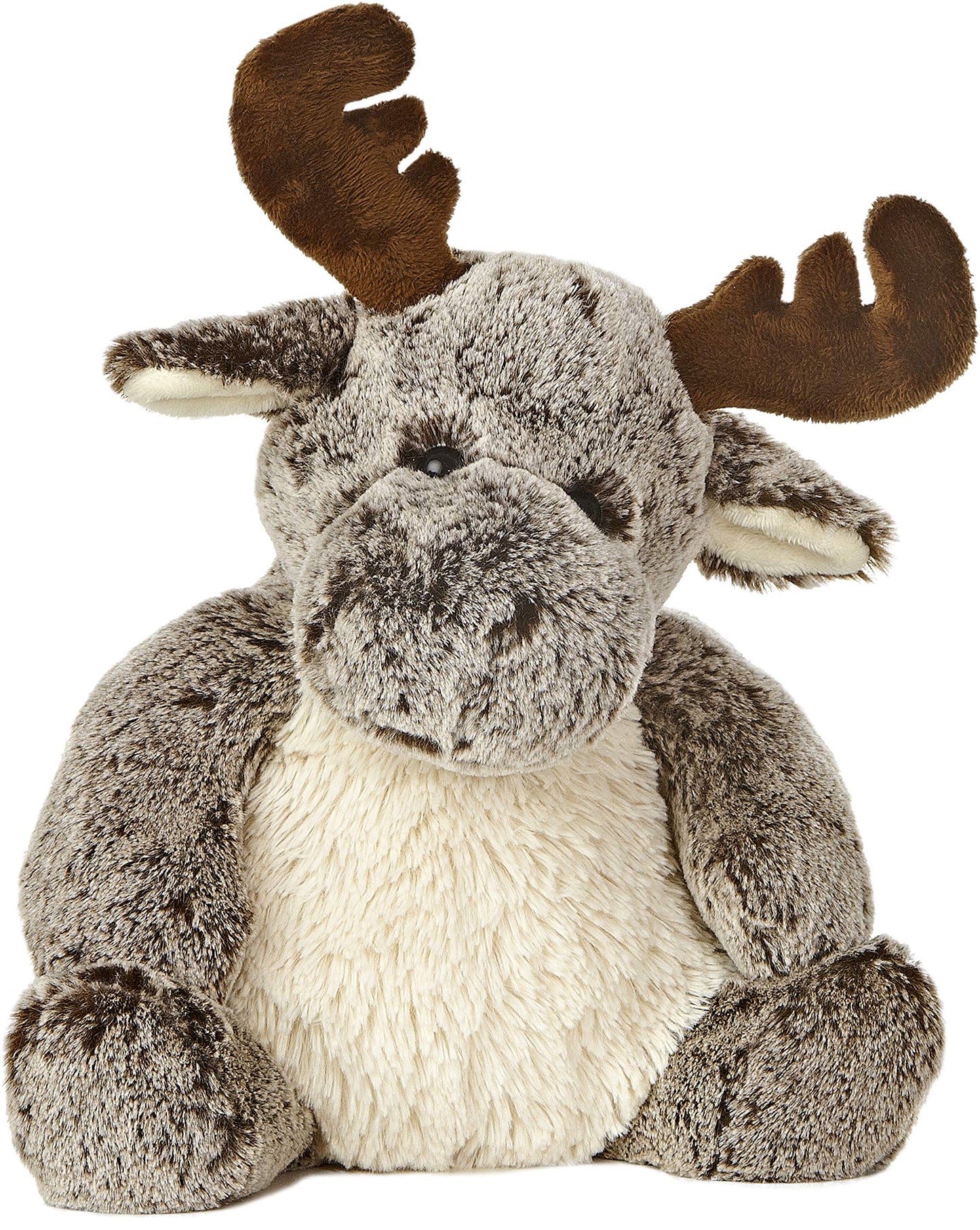 Aurora® Snuggly Sweet & Softer™ Milo Moose™ Stuffed Animal - Comforting Companion - Imaginative Play - Brown 12 Inches