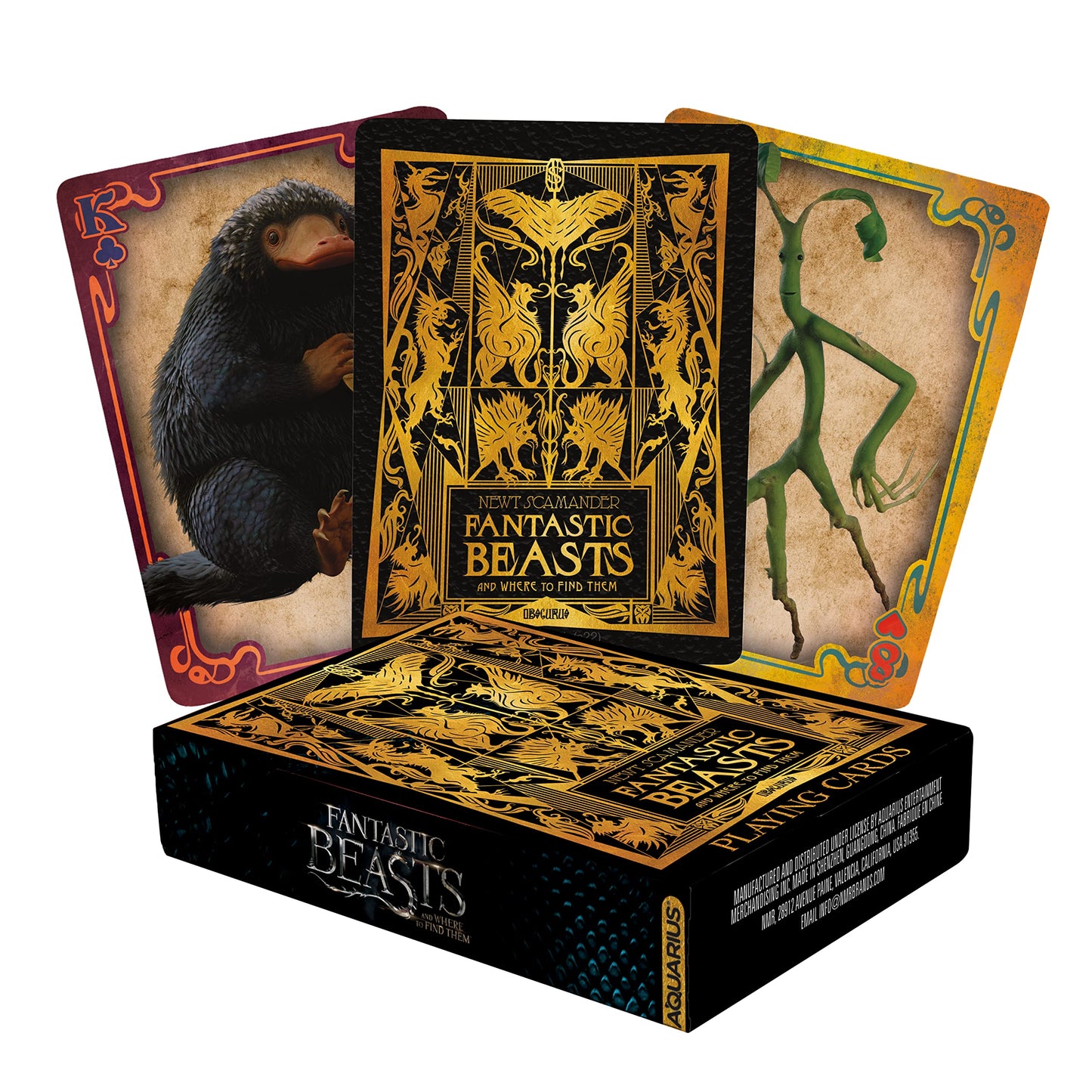 AQUARIUS - Fantastic Beasts Playing Cards