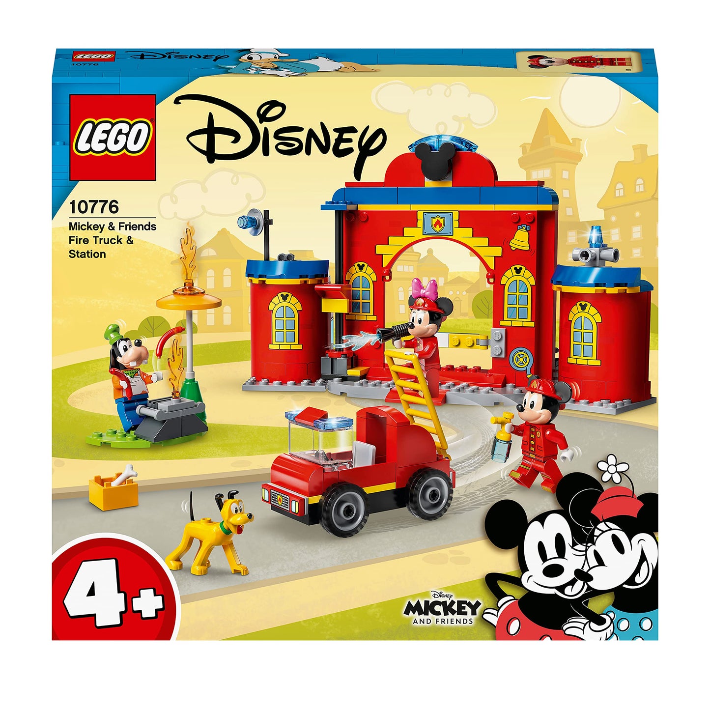 Lego 10776 Mickey And Friends Mickey & Friends Fire Engine & Station