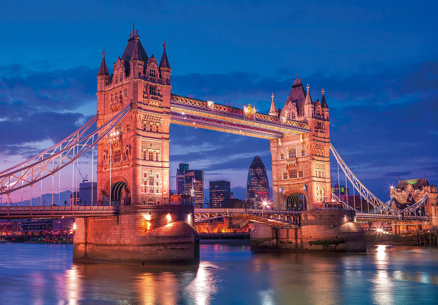 Clementoni - 39674 Collection Puzzle Tower Bridge - Jigsaw Puzzle 1000, Made In Italy, Jigsaw Puzzle For Adults Pieces