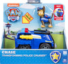 Paw Patrol Chase’s Transforming Police Cruiser with Flip-Open Megaphone, Multicolor, Model 6053383, for Ages 3 & Up