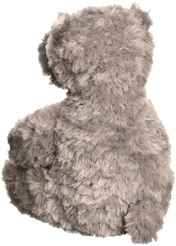 Aurora® Hippo Stuffed Animal - 12" Gray Polyester Comfort Toy for Imaginative Play - Model 30865