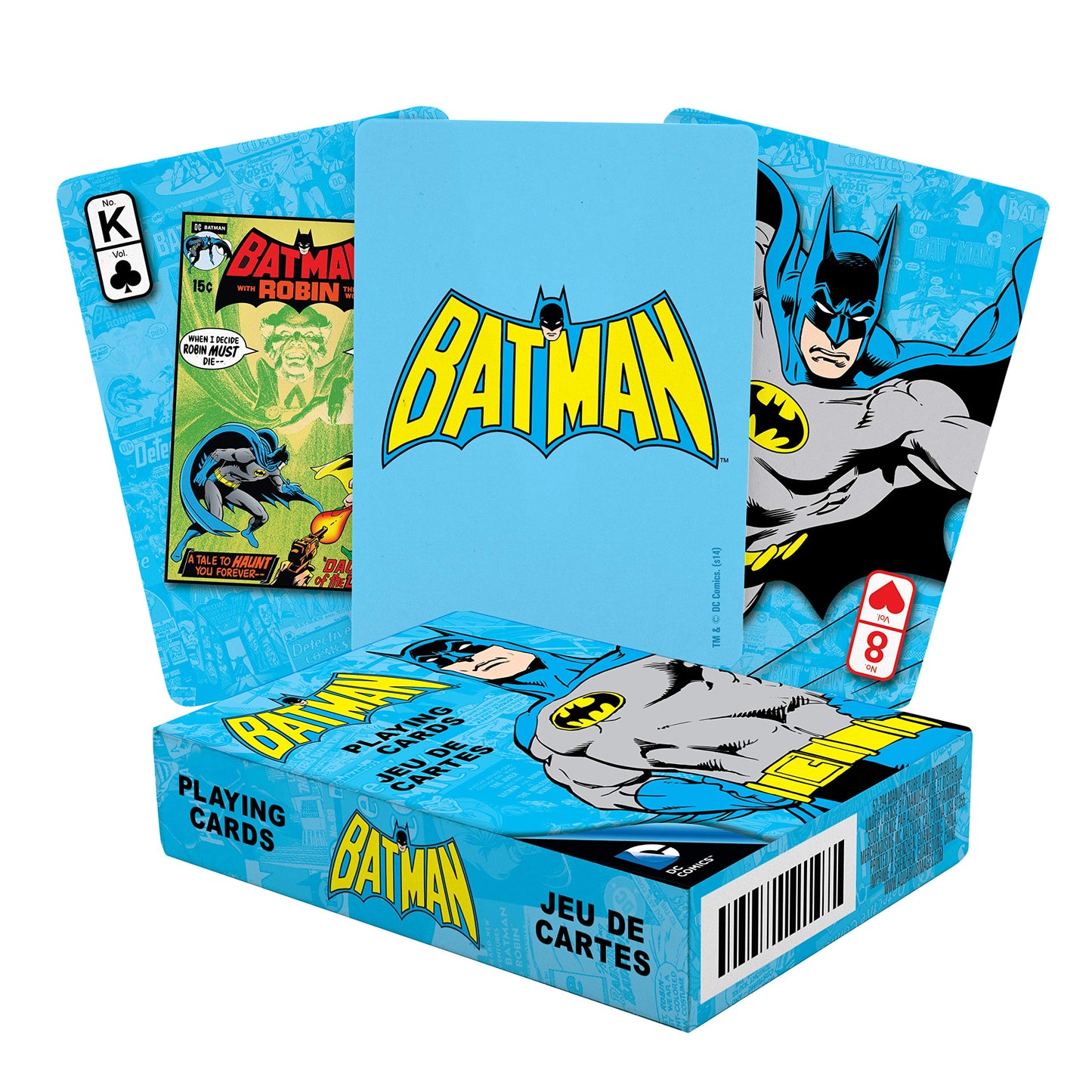Aquarius Dc Batman Playing Cards - Batman Themed Deck Of Cards For Your Favorite Card Games - Officially Licensed Dc Comics Merc
