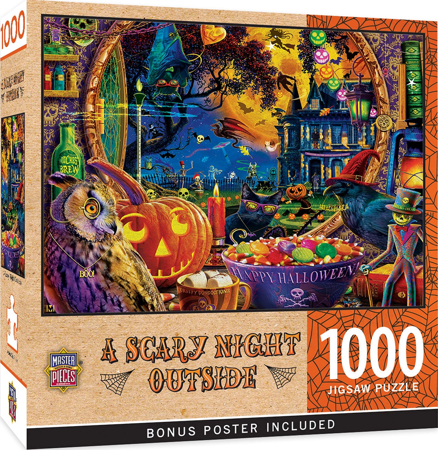 A Scary Night Outside 1000 Pc